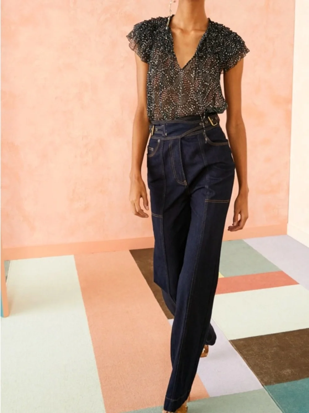 Ulla Johnson Cora top in dusk - Picture 1 of 13